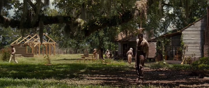 The shot that encompasses the entire film's treatment of slavery. It stays there. It forces you to look. This unbroken shot of Solomon hanging, fighting for his very life that lasts for minutes, but feels like hours, hit me in a way no other shot did this year.